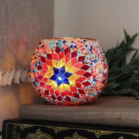 Mosaic Candle