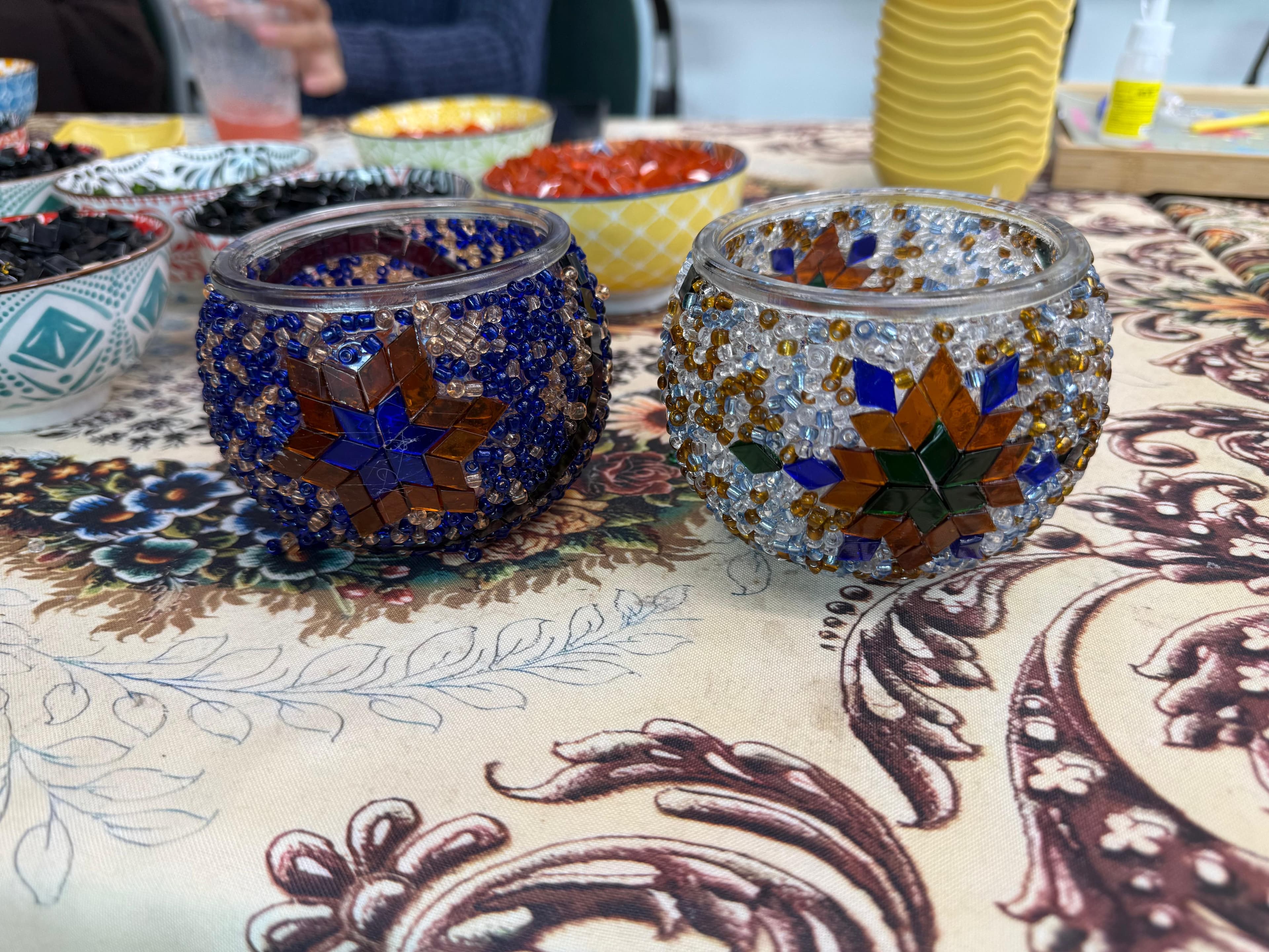 Mosaic Candle